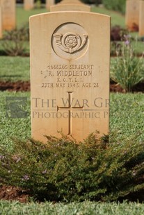 BEIRUT WAR CEMETERY - MIDDLETON, ROBERT